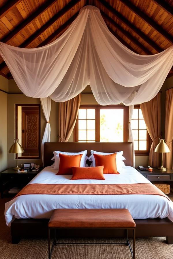 Deluxe Room interior at African Royal Villa