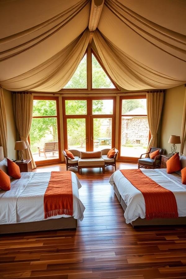 Family Villa interior at African Royal Villa