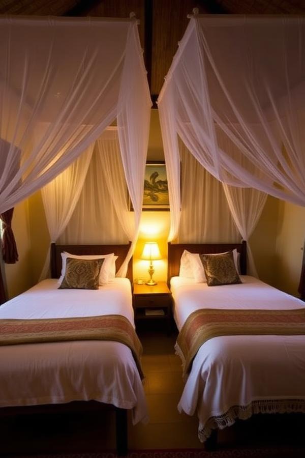 Twin Suite interior at African Royal Villa